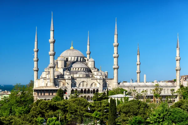 Το μπλε τζαμί στην Κωνσταντινούπολη — Φωτογραφία Αρχείου