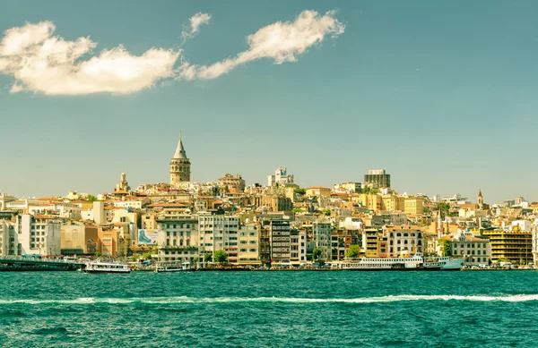 Cityscape Galata Kulesi Istanbul'da