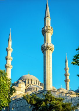 Süleymaniye Camii Istanbul, Türkiye'de minarelerinin