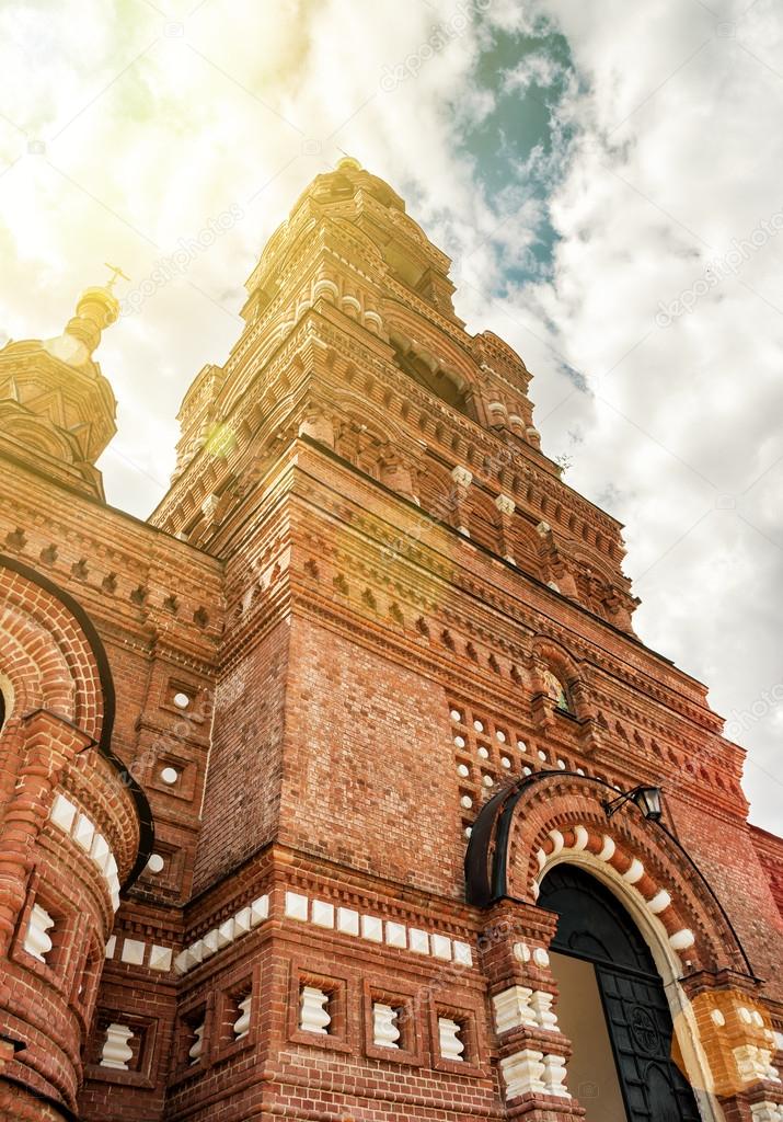 The Chernigovsky Skit Belfry in Sergiyev Posad, Russia