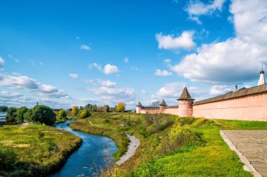 Suzdal, Rusya'nın antik kenti Panoraması