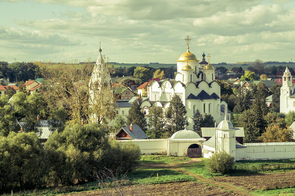 Pokrovsky monastery in Suzdal, Russia