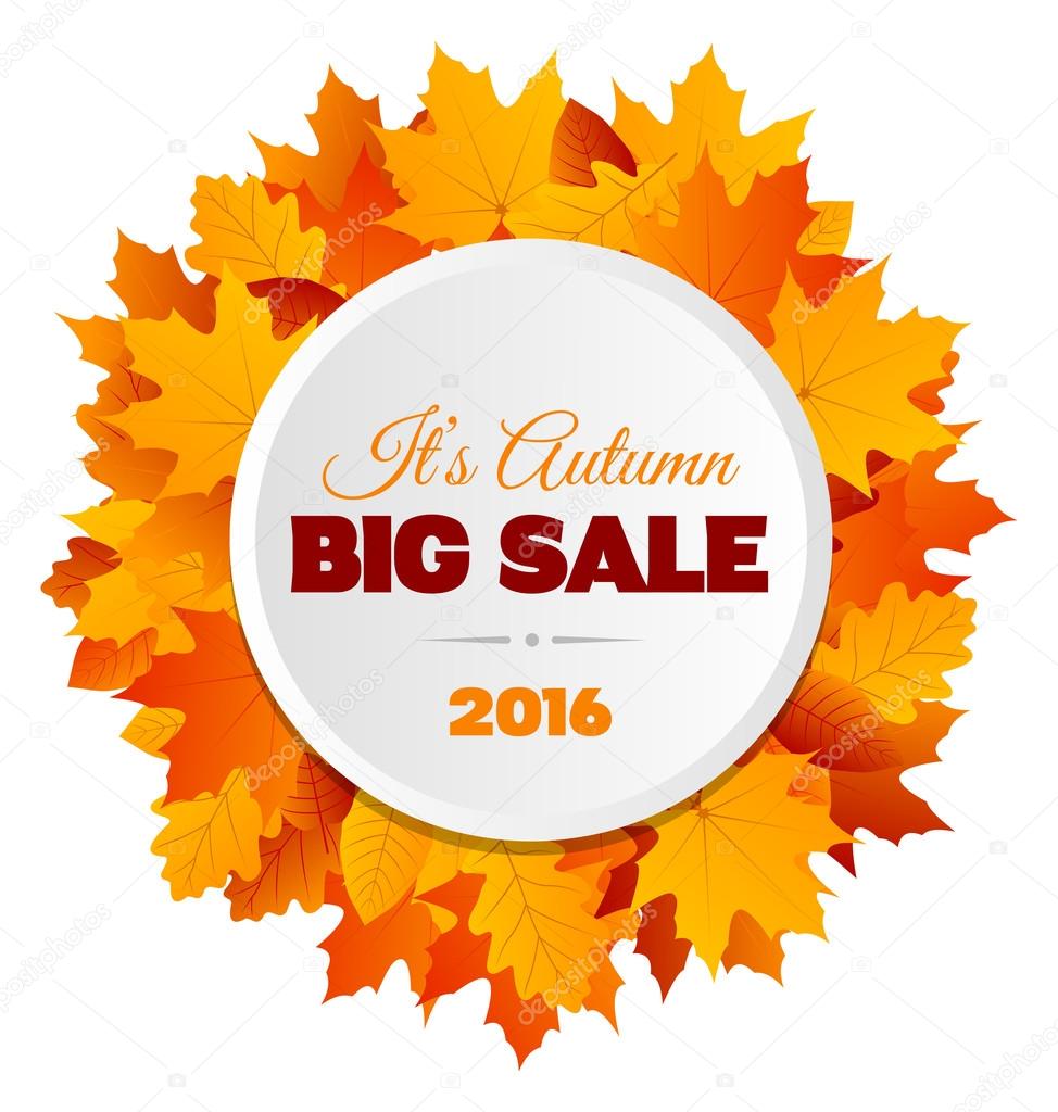 Big Autumn Sale Flyer Design