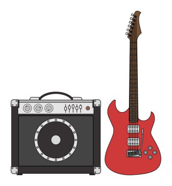 Elektro gitar ve yükseltici