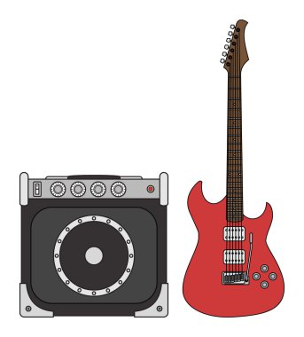 Elektro gitar ve yükseltici