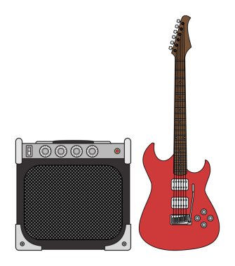 Elektro gitar ve yükseltici