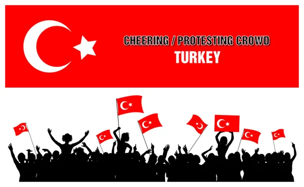 Tezahürat veya kalabalık Türkiye'de protesto