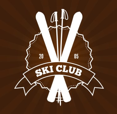 Ski resort logosu
