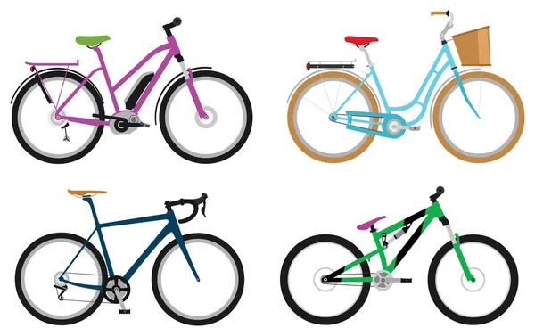Велосипеды — стоковый вектор