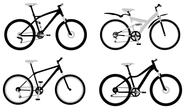 Bicicletas, Parte 2 — Vetor de Stock