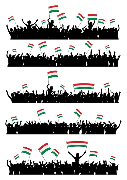 Tezahürat veya kalabalık Macaristan protesto