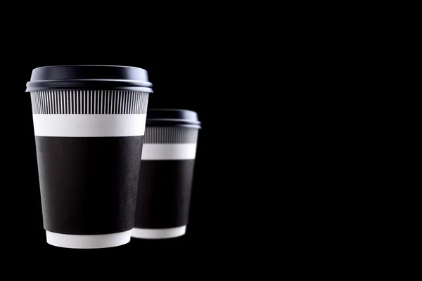 Xícara de papel de café ou chá — Fotografia de Stock