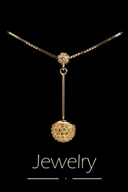 Takı Kolye siyah zemin