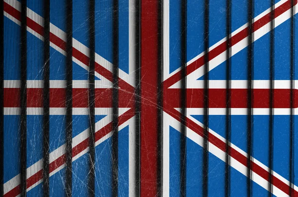 Materiële kunst Groot-Brittannië vlag achtergrondkleur — Stockfoto