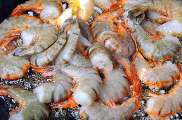 Foasted 虾 — 图库照片