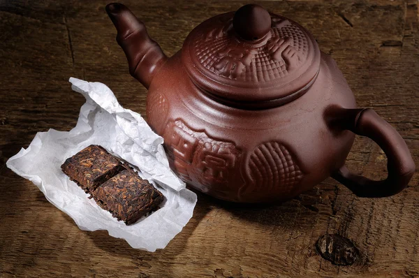 Elite tè puer dalla Cina — Foto Stock