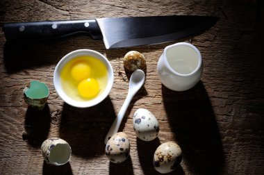 Ham organik bıldırcın yumurtası