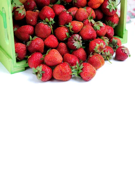 Organic natural strawberry — Zdjęcie stockowe