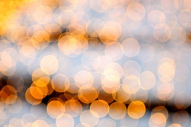 gece ışıkları ile arka plan bulanık