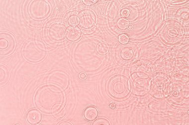 pink transparent clear water surface texture summer background clipart