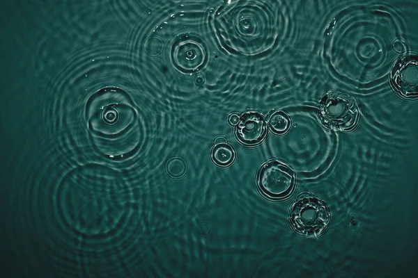 Dark gray transparent clear calm water surface texture — Stock Photo, Image