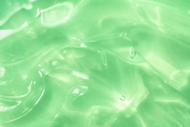 Yeşil su Aloe Vera jel lekeli doku