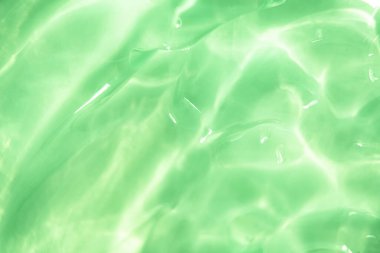 Yeşil su Aloe Vera jel lekeli doku