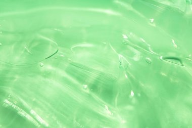 Yeşil su Aloe Vera jel lekeli doku