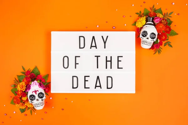 De dödas dag, Dia De Los Muertos firande Bakgrund — Stockfoto