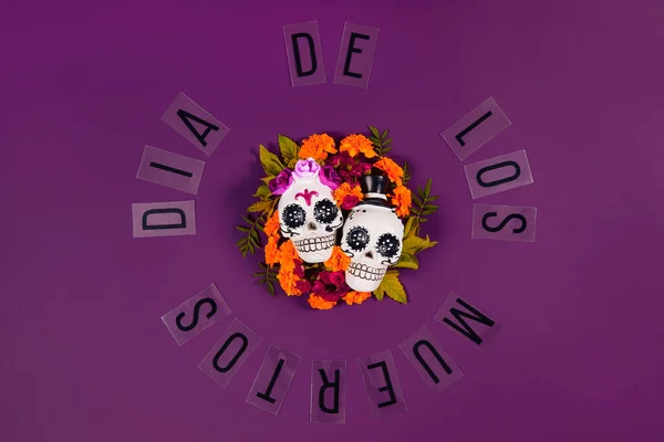 De dödas dag, Dia De Los Muertos firande Bakgrund — Stockfoto