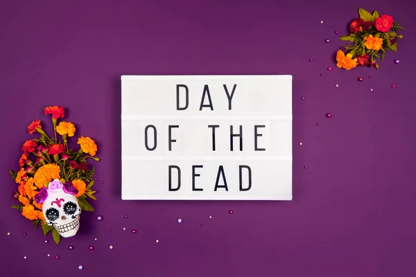 De dödas dag, Dia De Los Muertos firande Bakgrund — Stockfoto