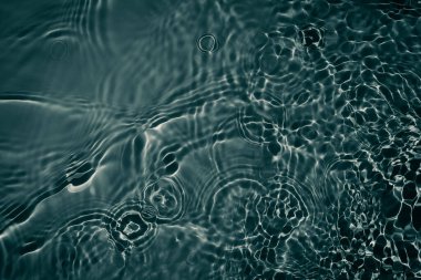 siyah şeffaf durgun su yüzeyi dokusu 