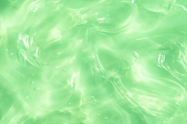 Yeşil su Aloe Vera jel lekeli doku