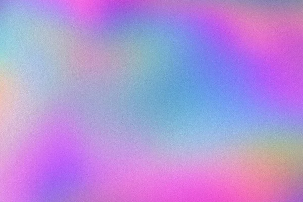 Abstract pastel holographic blurred grainy gradient background — Stock Photo, Image