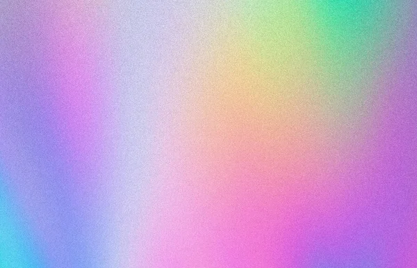 Pastel abstrato holográfico desfocado fundo gradiente granulado — Fotografia de Stock