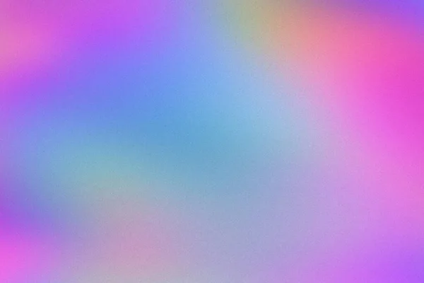 Abstract pastel holographic blurred grainy gradient background — Stock Photo, Image