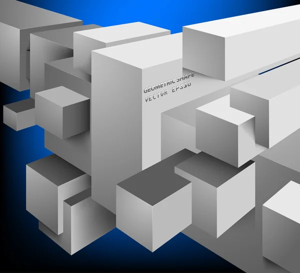 Fondo abstracto geométrico cuadrado — Archivo Imágenes Vectoriales