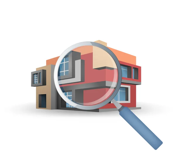 Buscando casa nueva — Vector de stock