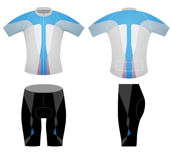 T-shirt ciclista grafica vettoriale design — Vettoriale Stock