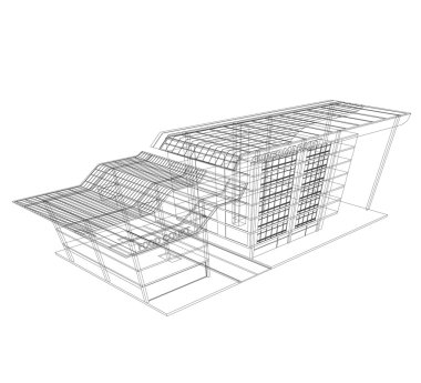 Süpermarket alışveriş merkezi modeli