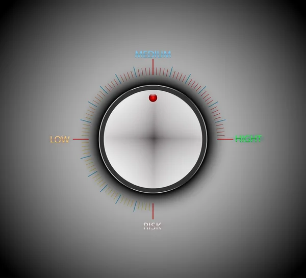 Señales de nivel de seguridad — Vector de stock