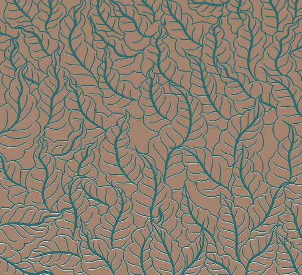 Leaf motiv scen abstrakt bakgrund — Stock vektor