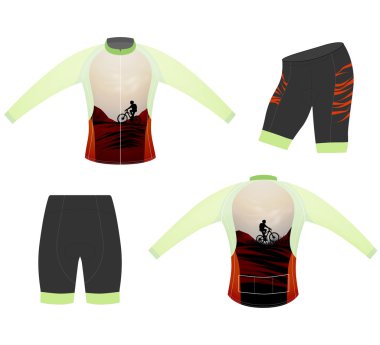 Yelek uzun kollu stil Bisiklete binme