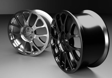 Rim tekerlek modern biçim 3D araba parçası aksesuarları duvar kağıdı arkaplanı