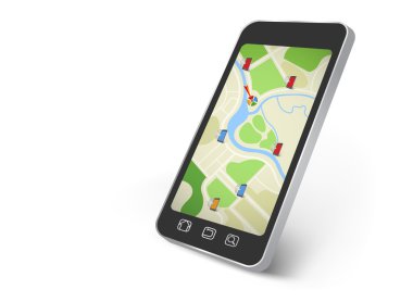 smartphone ekranda göster