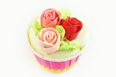 küp kek gül çiçek