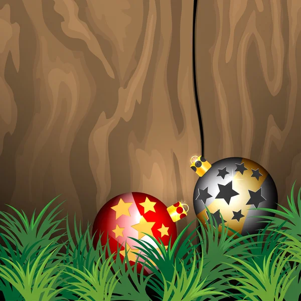 Boule brillante Noël — Image vectorielle