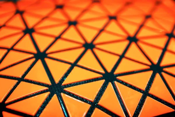 Close up orange square scene — Stock Photo, Image