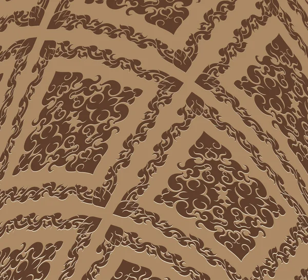 Modèle brun — Image vectorielle