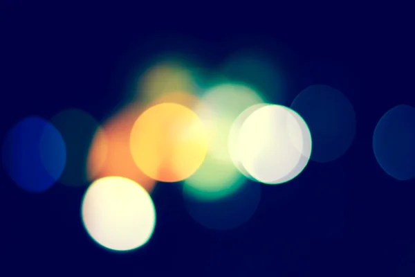 Soft and blur bokeh scene on a blue — Stock Photo, Image